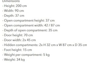 Kremowy regał z litego drewna sosnowego 90x200 cm Miller – WOOOD