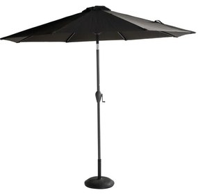 Ciemnoszary parasol ogrodowy ø 270 cm Sunline – Hartman