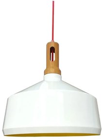 Nowoczesna biała lampa - K140-Obysdian