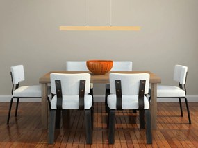 Lampa wisząca LED 80 cm z drewna jesionowego L80KB-4K-ESCHE wymienny L