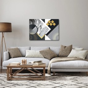 Obraz - Teksturowany kolaż (70x50 cm)