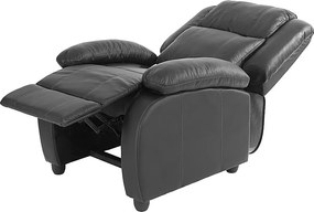 Leżanka Glasgow,  czarny