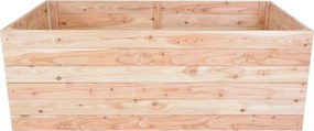 PREMIUM MODŘÍN Podwyższana grządka 135 x 70 x 50 cm, drewnia