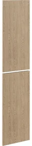 Mexen Rivel front ryflowany do korpusu szafki łazienkowej 35 x 80 cm (2 szt.), dąb - 91A21-1600-300-2-81