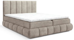 Szare nowoczesne łóżko pikowane 5 rozmiarów Z8-W06