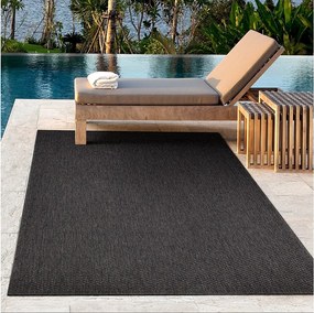 Dywan Toulouse Zewnętrzny, Uni, Antracyt, 140 x 200 cm