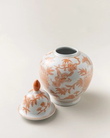 Pojemnik porcelanowy Aura 21x21x33 cm