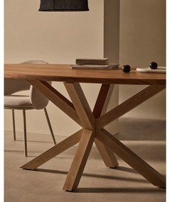 Stół z blatem z drewna akacjowego 100x200 cm Argo – Kave Home