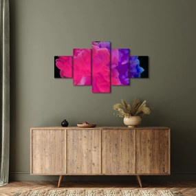 Obraz kolorowego dymu (125x70 cm)