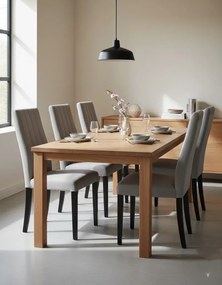 Beżowe pikowane krzesło welurowe E8-G25