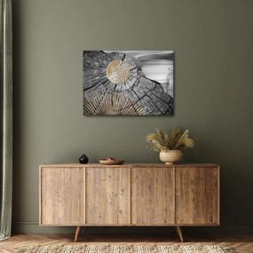 Obraz - Pień drzewa w kolażu (70x50 cm)