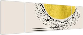 Obraz - Abstrakcyjny obraz plaży N⁰2 (170x50 cm)