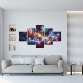 Obraz - Ciemny kosmos (125x70 cm)