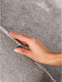 Szary okrągły dywan z mieszanki wełny tkany ręcznie ø 160 cm Kari Organic – Villeroy&amp;Boch