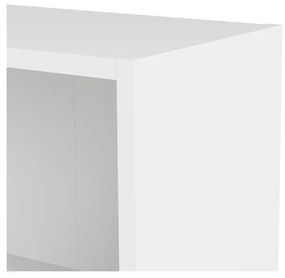 Biały regał Tvilum Basic, 79 x 107 cm