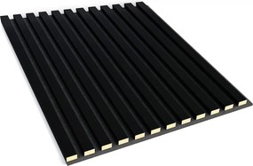 Panele akustyczne 6 szt. czarny mat N1-R04