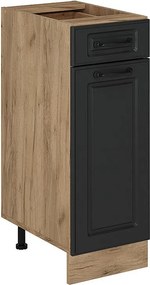 Szafka dolna do kuchni antracytowy domek wiejski 30x46x81.6 r-line