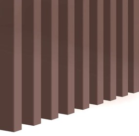 Ażurowe lamele ścienne pudrowy róż 15 szt. D3-W28