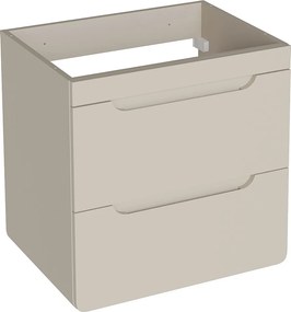 Wisząca szafka podumywalkowa w kolorze beżowym – 60 cm – ARUBA