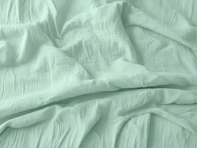 Muślinowa poszewka na poduszkę MUSSARI 45x45 cm, miętowa