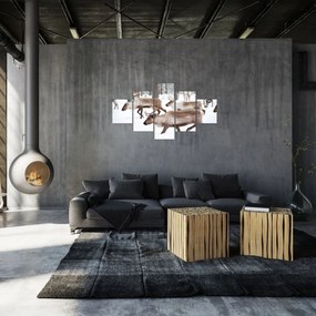 Obraz - Renifer (125x70 cm)