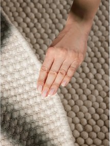 Kremowy wełniany okrągły dywan tkany ręcznie ø 200 cm Richmond Diana – Ted Baker