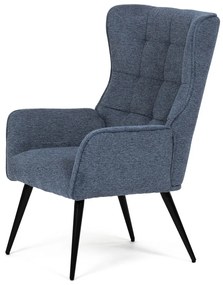 Fotel relaksacyjny 315 BLUE2, ciemnoniebieski