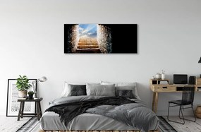 Zdjęcie na płótnie Schody w Słońcu