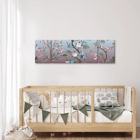 Obraz - Park ptaków (170x50 cm)