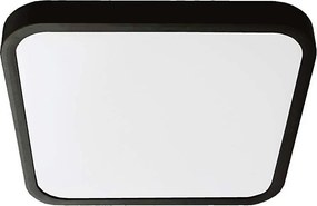LED sufitowa lampa łazienkowa 24W 230V IP44 4000K 29x29 cm czarna