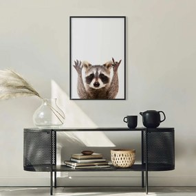 Plakat Szop 21x30 cm z ramą czarną bez marginesu ARTGEIST B