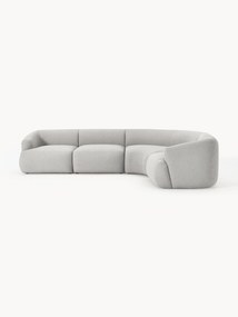 Narożna sofa modułowa Bouclé Sofia (4-osobowa)