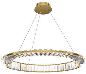 Maytoni P097PL-L36G4K - LED Żyrandol na lince KRONE LED/36W/230V śr. 62 cm złoty