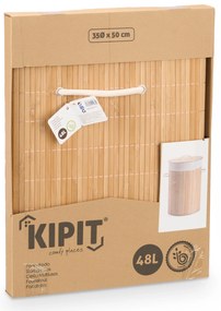 Bambusowy kosz na bieliznę COMFY PLACE, 48 l