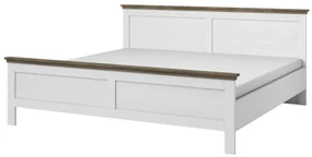 Łóżko EVORA 140x200 abisko ash/dąb lefkas HELVETIA