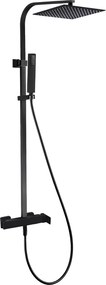 Kiara kolumna prysznicowa mechaniczna czarna