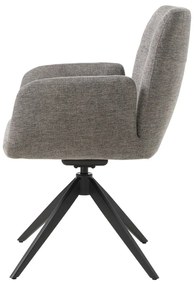 Szare krzesło Roxana – Unique Furniture