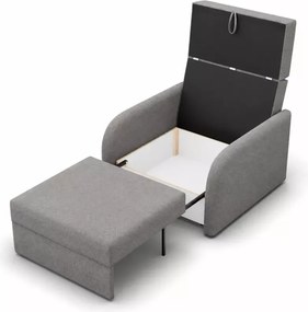 Sofa amerykanka Beti z funkcją spania i pojemnikiem na pościel – nowoczesna kanapa rozkładana