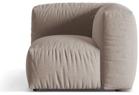 Beżowy moduł sofy (strona zmienna) Martina – Micadoni Home