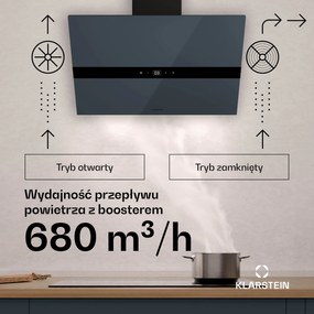 Klarstein WiFusion wyciąg kuchenny, 60 cm