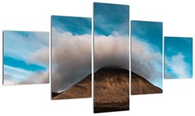 Obraz - Chmura nad szczytem (125x70 cm)