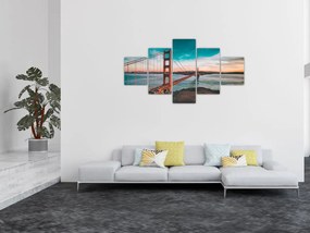 Obraz - Golden Gate, San Francisco (125x70 cm)