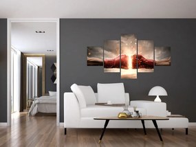 Obraz - Boks (125x70 cm)