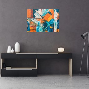 Obraz na szkle - Abstrakcja (70x50 cm)