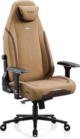 Fotel gamingowy materiałowy Diablo X-Eye Prime Normal Size, Camel Brown