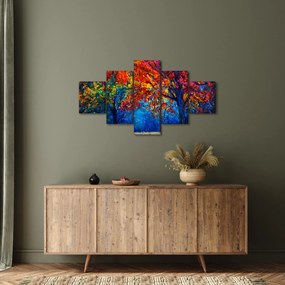 Obraz malowania natury (125x70 cm)
