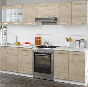 Szafka kuchenna sonoma 270x60x81.6 raul