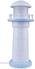 Biało-niebieska mała lampka dziecięca LED latarnia - S186 M4-C88