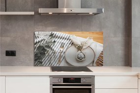 Panel nad Blat Kuchenny Wielkanocny Talerz Pełen Kwiatów