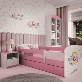 Łóżko dziecięce BABY DREAMS 140x70 zoo KOCOT KIDS